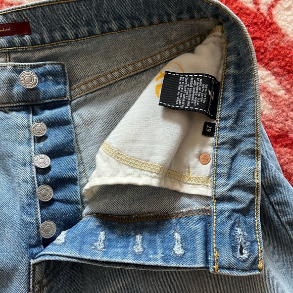Seven For All Mankind Distressed Jeans - Picture 5 of 6